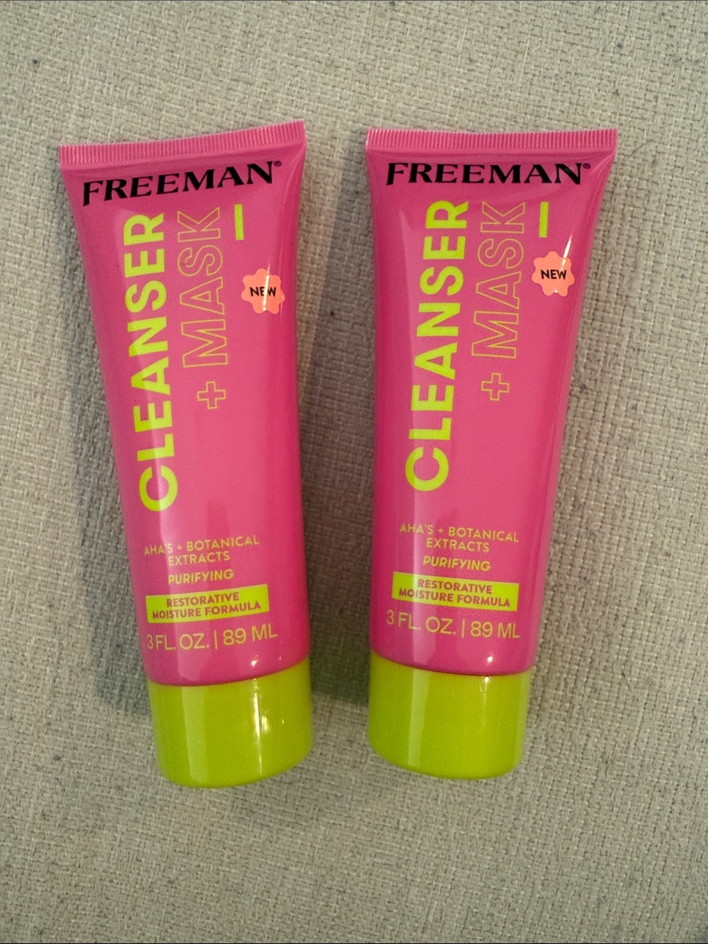 Freeman Cleanser + Mask - (2 Pack)